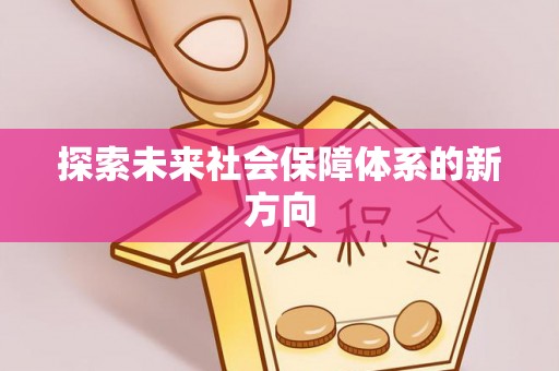 嵩县探索未来社会保障体系的新方向