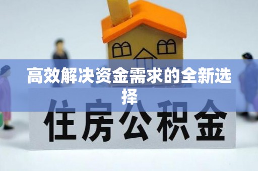 嵩县高效解决资金需求的全新选择