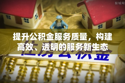 嵩县提升公积金服务质量，构建高效、透明的服务新生态