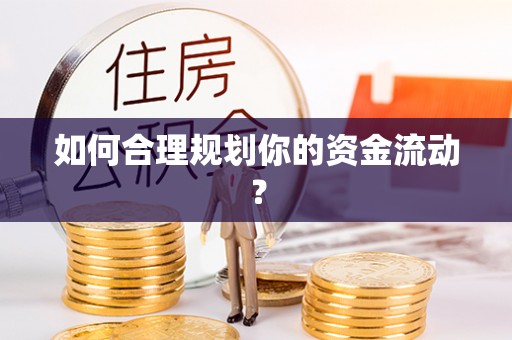 嵩县如何合理规划你的资金流动？