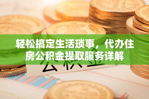 嵩县轻松搞定生活琐事，代办住房公积金提取服务详解