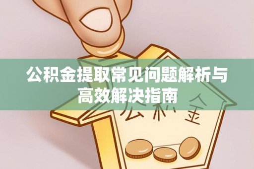 嵩县公积金提取常见问题解析与高效解决指南