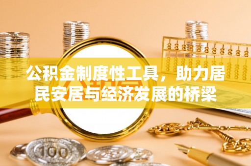 嵩县公积金制度性工具，助力居民安居与经济发展的桥梁
