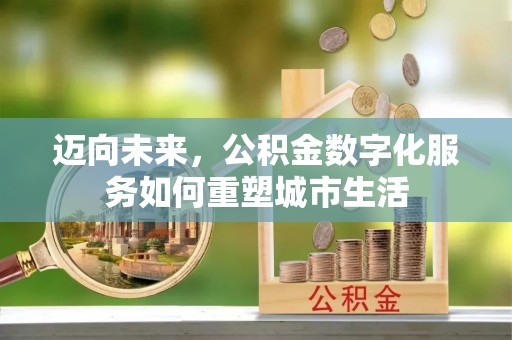 嵩县迈向未来，公积金数字化服务如何重塑城市生活