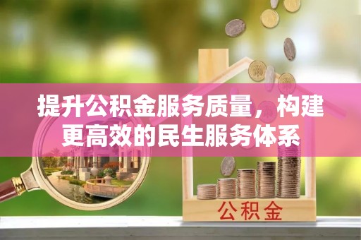 嵩县提升公积金服务质量，构建更高效的民生服务体系