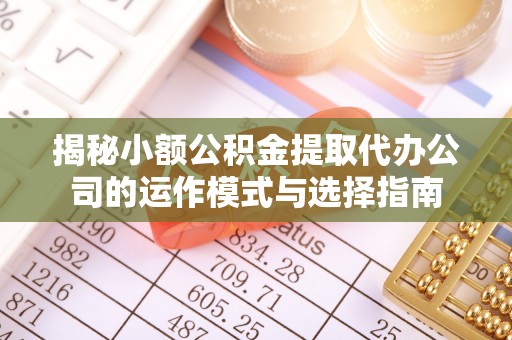 嵩县揭秘小额公积金提取代办公司的运作模式与选择指南