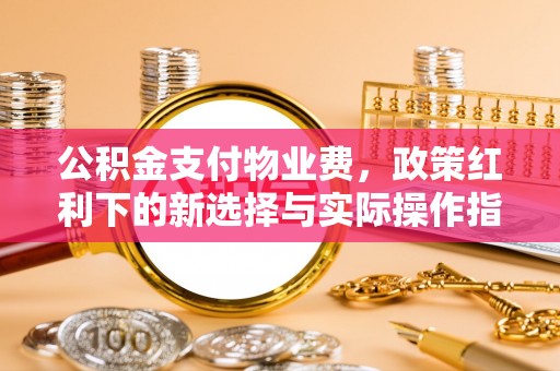 嵩县公积金支付物业费，政策红利下的新选择与实际操作指南