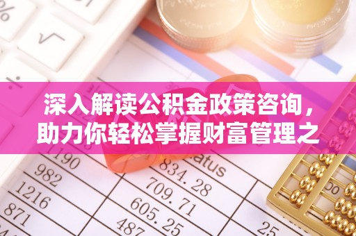 嵩县深入解读公积金政策咨询，助力你轻松掌握财富管理之道