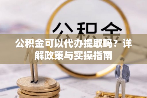 嵩县公积金可以代办提取吗？详解政策与实操指南