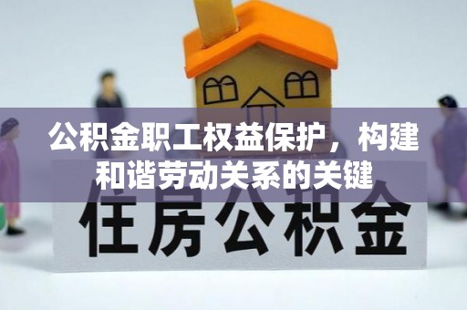 嵩县公积金职工权益保护，构建和谐劳动关系的关键
