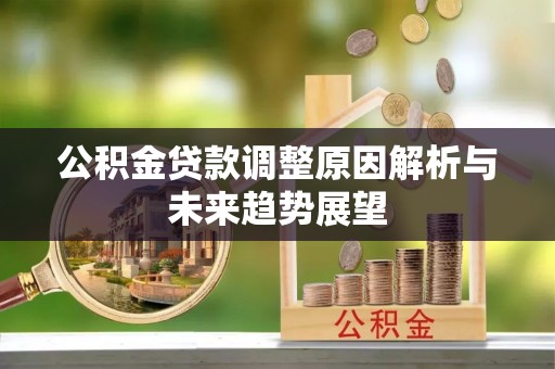 嵩县公积金贷款调整原因解析与未来趋势展望