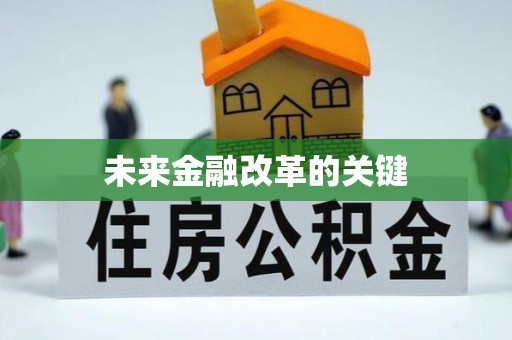 嵩县未来金融改革的关键