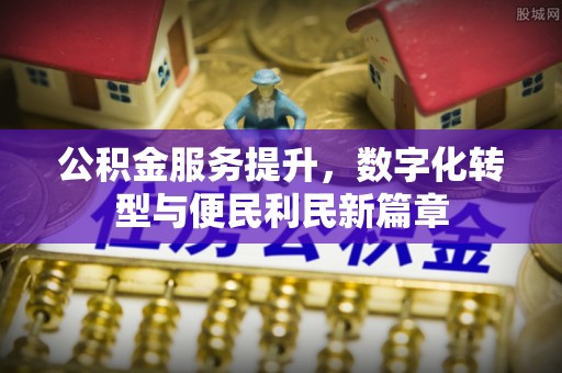 嵩县公积金服务提升，数字化转型与便民利民新篇章