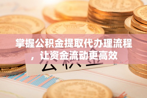 嵩县掌握公积金提取代办理流程，让资金流动更高效