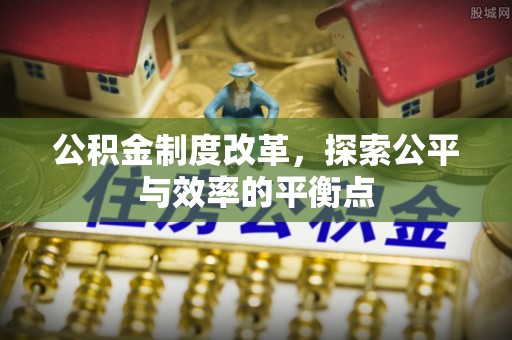 嵩县公积金制度改革，探索公平与效率的平衡点