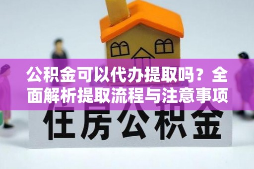 嵩县公积金可以代办提取吗？全面解析提取流程与注意事项