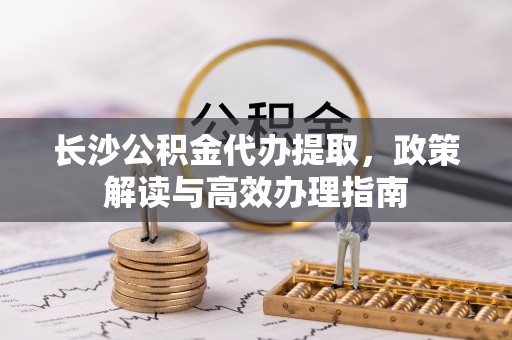 嵩县长沙公积金代办提取，政策解读与高效办理指南