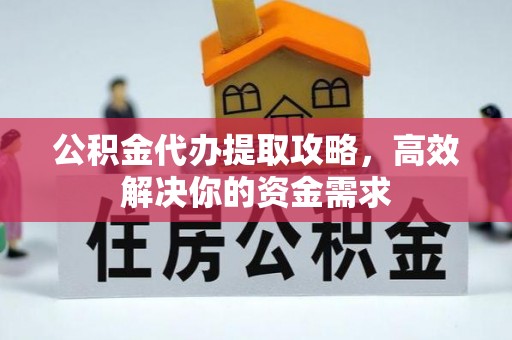 嵩县公积金代办提取攻略，高效解决你的资金需求