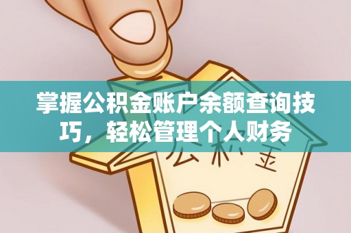 嵩县掌握公积金账户余额查询技巧，轻松管理个人财务