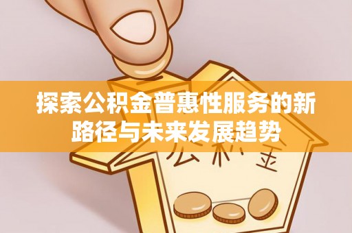 嵩县探索公积金普惠性服务的新路径与未来发展趋势