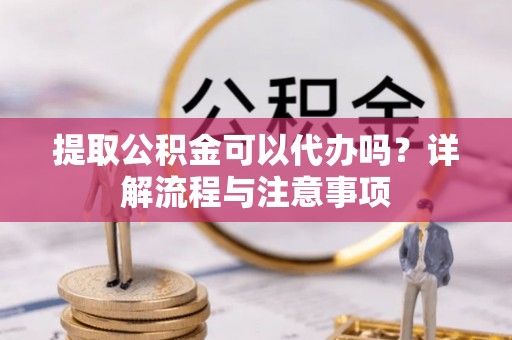 嵩县提取公积金可以代办吗？详解流程与注意事项