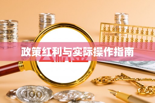 嵩县政策红利与实际操作指南