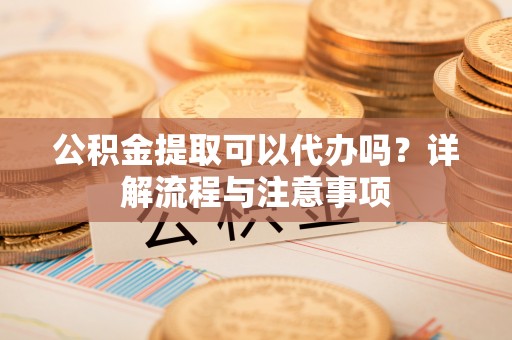 嵩县公积金提取可以代办吗？详解流程与注意事项