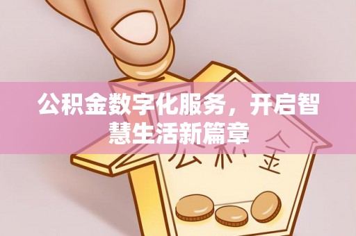 嵩县公积金数字化服务，开启智慧生活新篇章