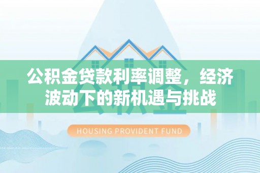 嵩县公积金贷款利率调整，经济波动下的新机遇与挑战