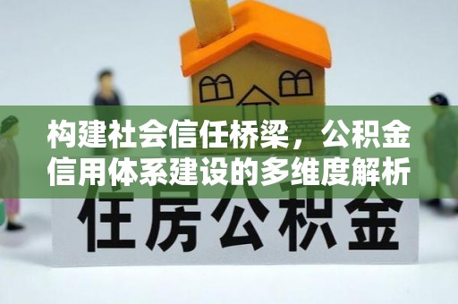 嵩县构建社会信任桥梁，公积金信用体系建设的多维度解析