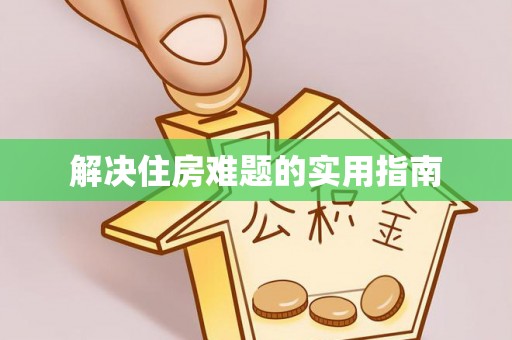嵩县解决住房难题的实用指南