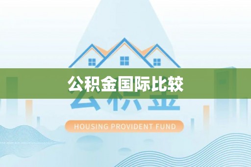 嵩县公积金国际比较