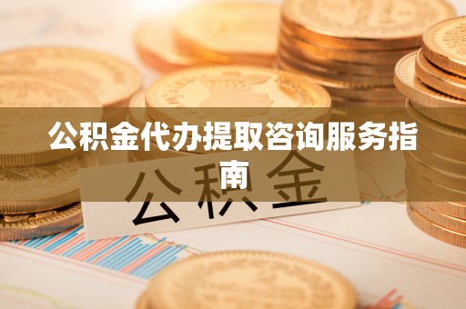 嵩县公积金代办提取咨询服务指南