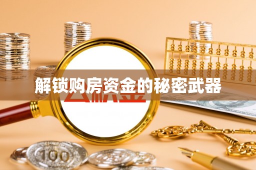嵩县解锁购房资金的秘密武器