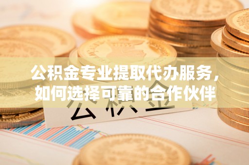 嵩县公积金专业提取代办服务，如何选择可靠的合作伙伴