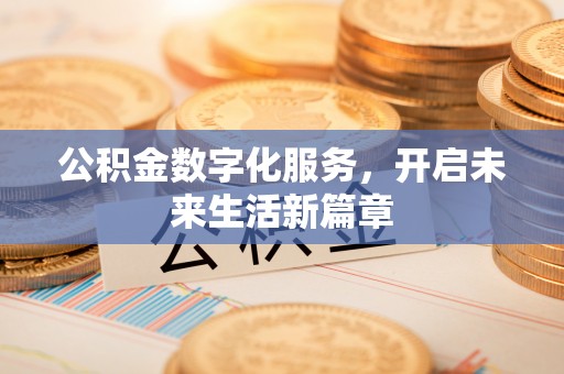 嵩县公积金数字化服务，开启未来生活新篇章