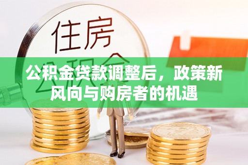嵩县公积金贷款调整后，政策新风向与购房者的机遇