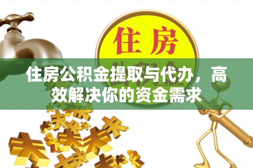 嵩县住房公积金提取与代办，高效解决你的资金需求