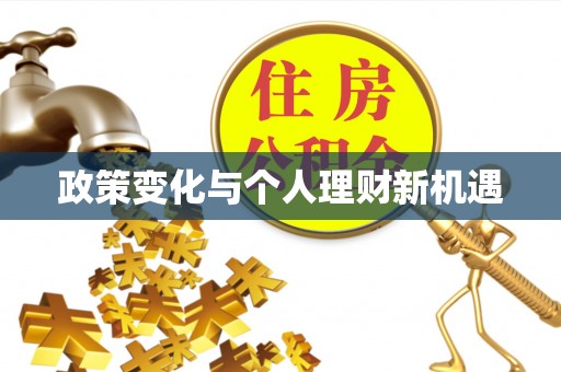 嵩县政策变化与个人理财新机遇