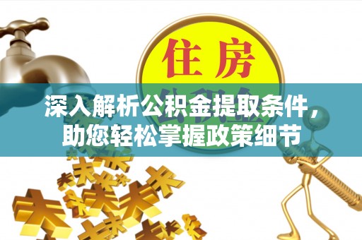 嵩县深入解析公积金提取条件，助您轻松掌握政策细节