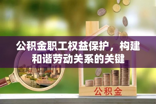 嵩县公积金职工权益保护，构建和谐劳动关系的关键