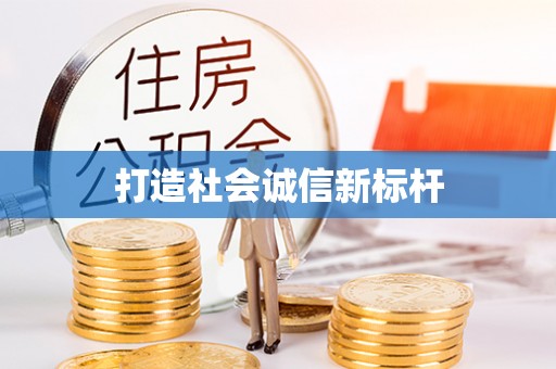 嵩县打造社会诚信新标杆
